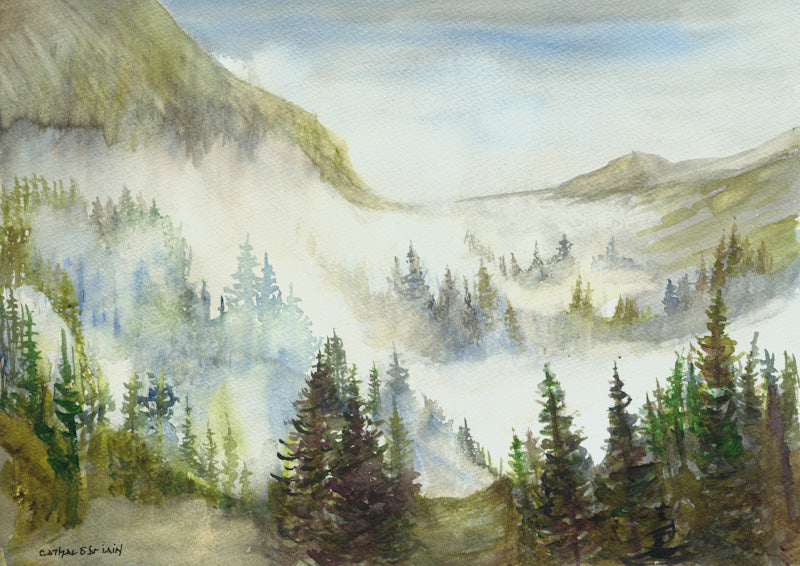 Glendalough, Wicklow (Fine Art Print) Unframed