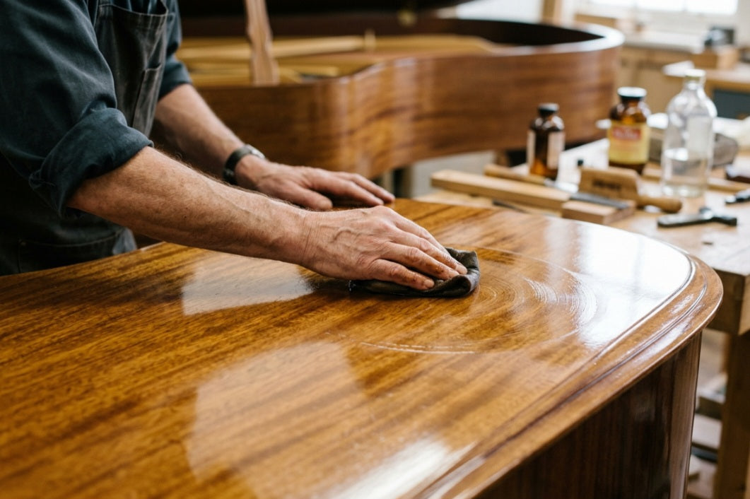 French Polishing (Baby Grand) 4ft to 5'6"