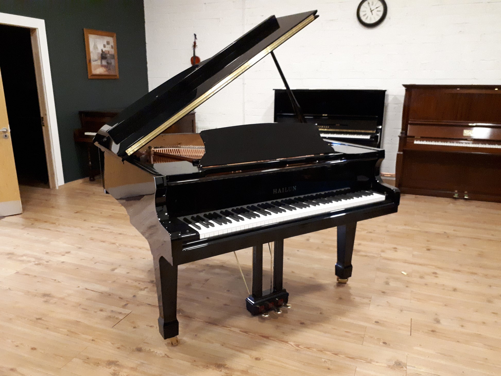 Hailun HG151 Ebony baby grand for sale dublin, ireland