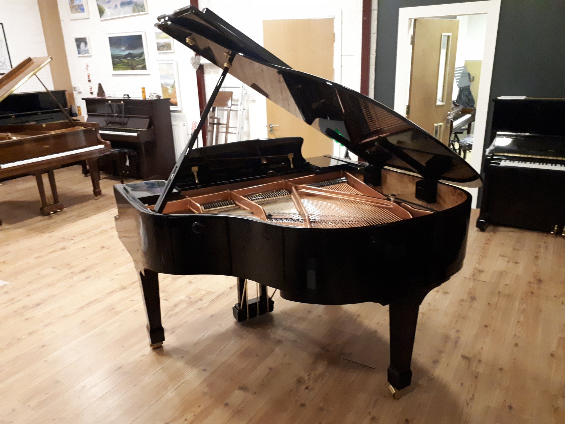 Hailun HG151 Ebony baby grand for sale dublin, ireland