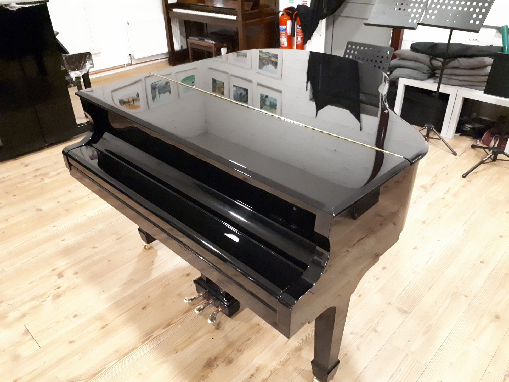 Danemann DG152 Ebony baby grand for sale dublin, ireland