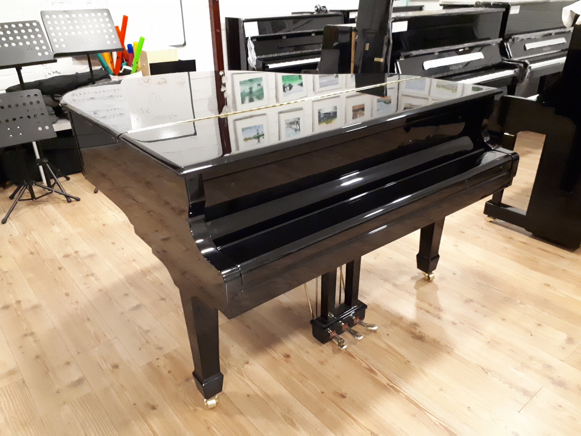 Danemann DG152 Ebony baby grand for sale dublin, ireland