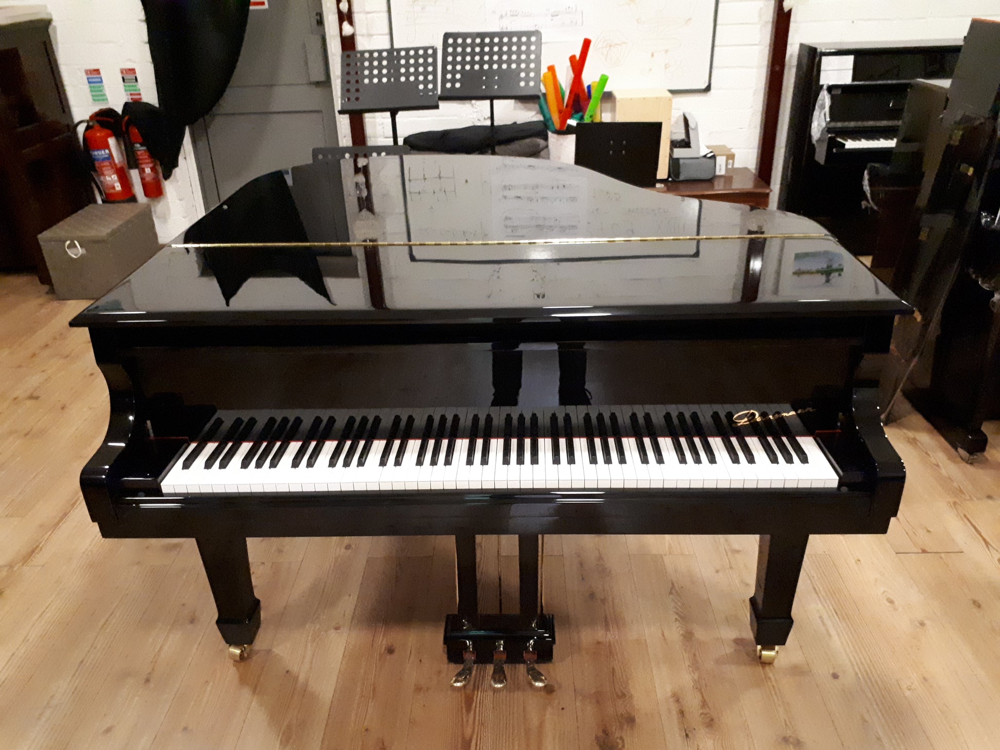 Danemann DG152 Ebony baby grand for sale dublin, ireland