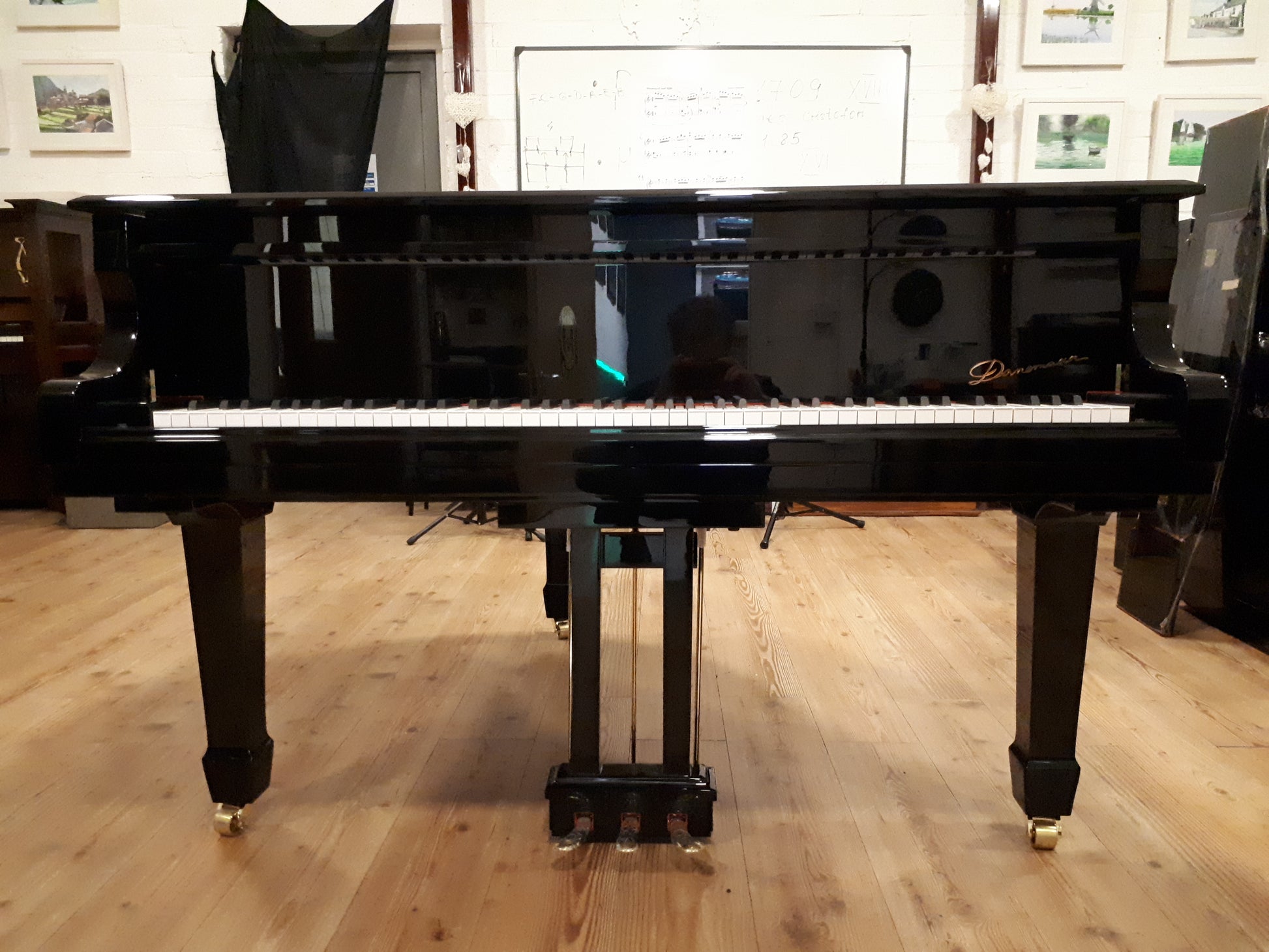 Danemann DG152 Ebony baby grand for sale dublin, ireland