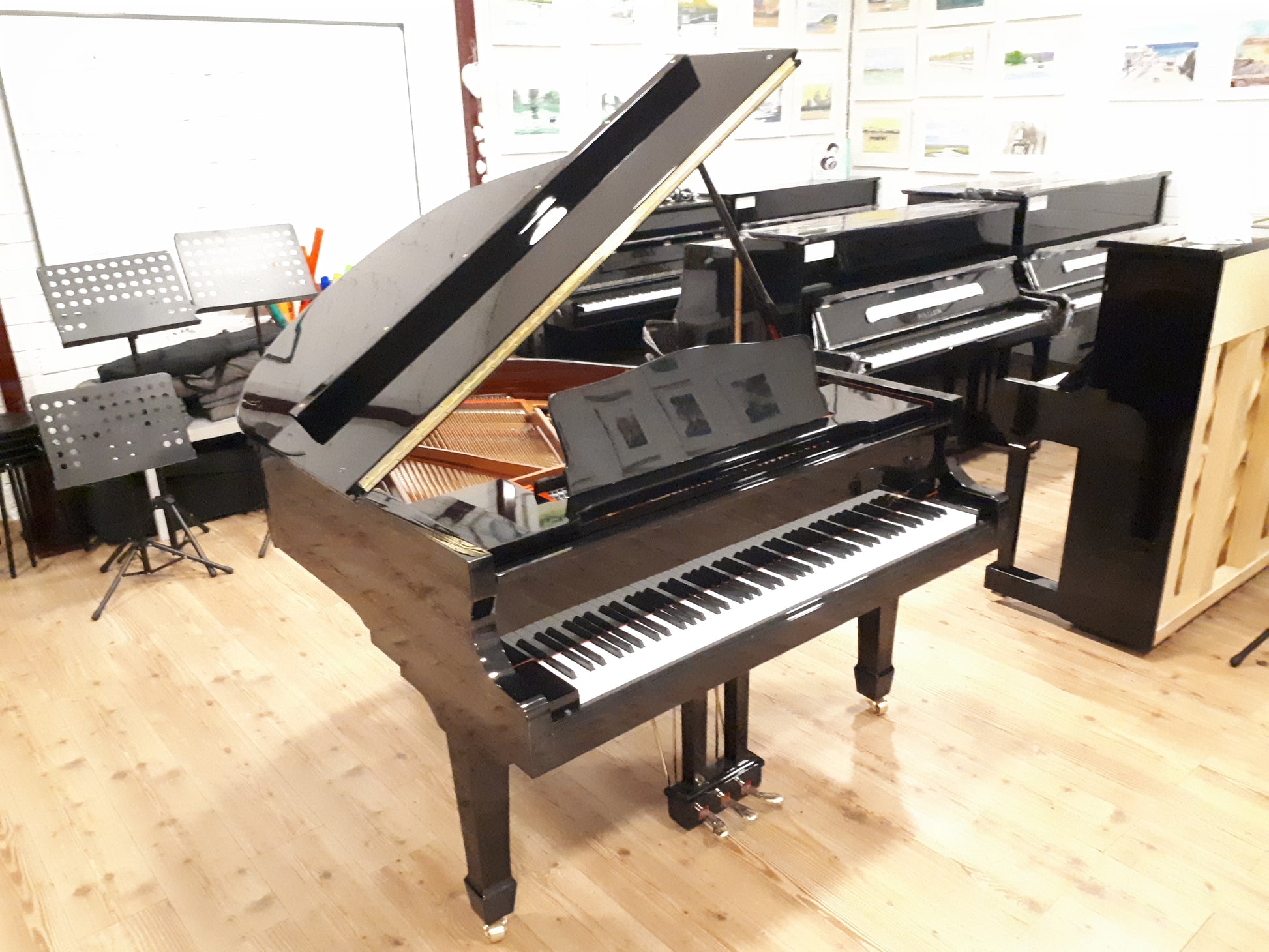 Danemann DG152 Ebony baby grand for sale dublin, ireland