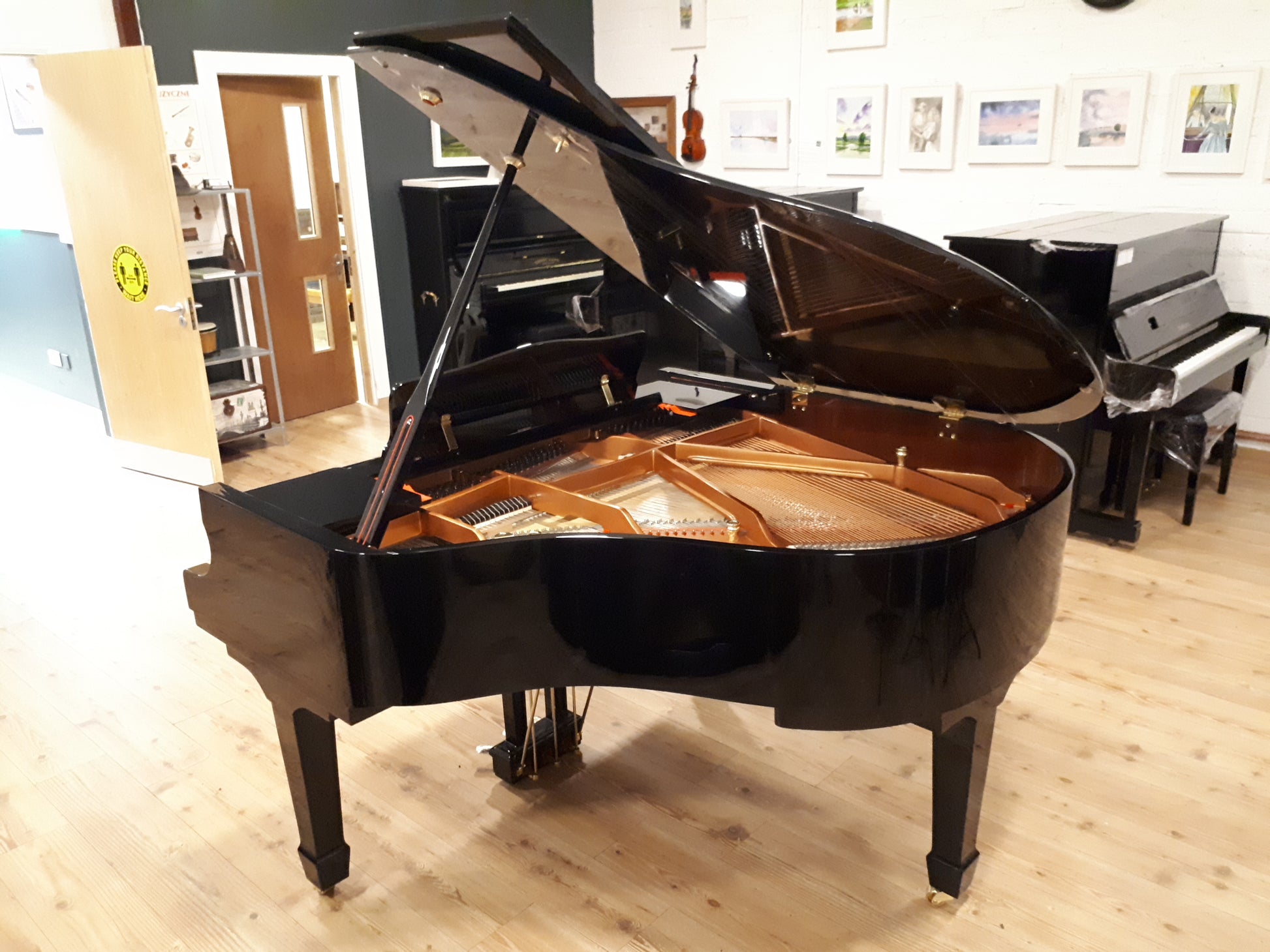 Danemann DG152 Ebony baby grand for sale dublin, ireland