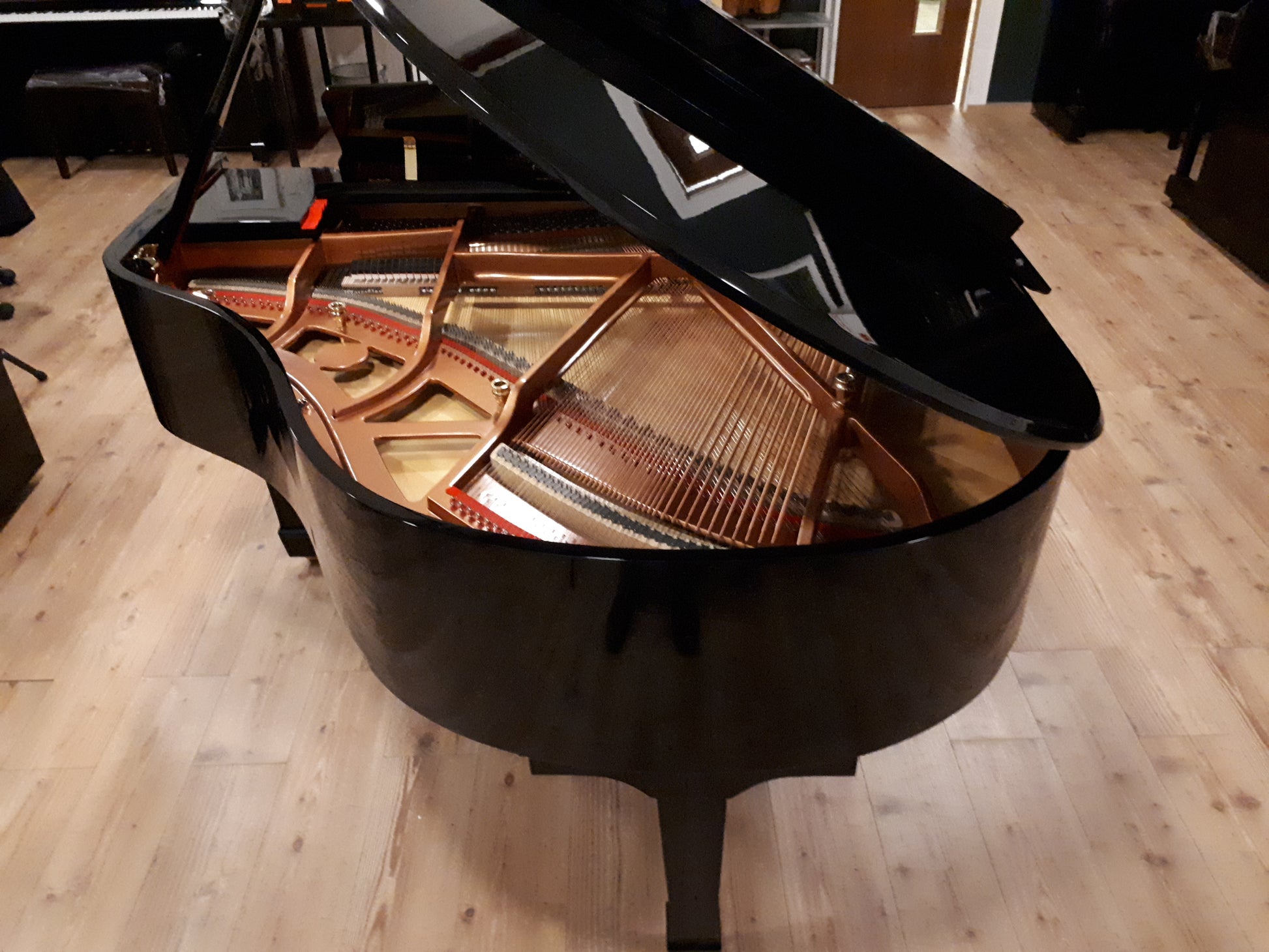 Danemann DG152 Ebony baby grand for sale dublin, ireland