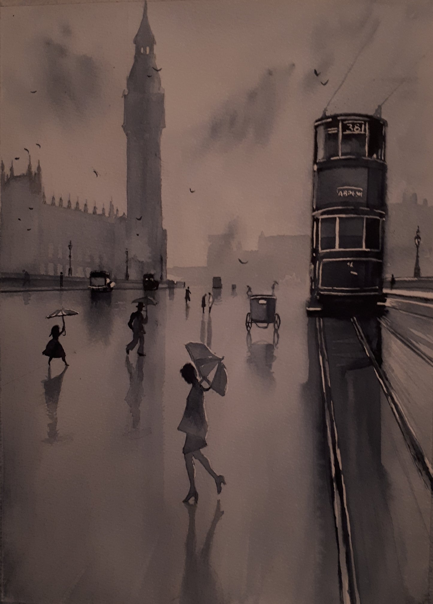 London Scene (SOLD)