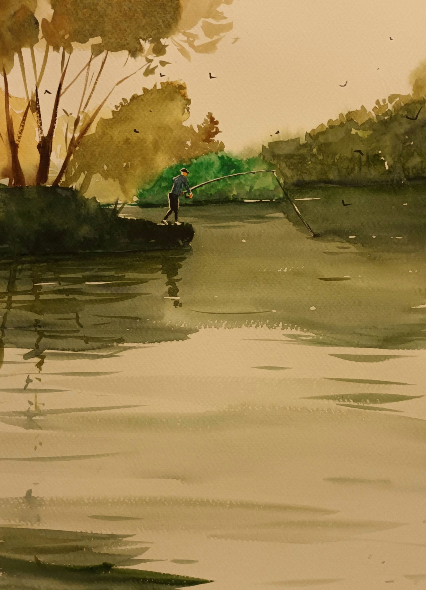 Fisherman (Displayed in Lucan Gallery)