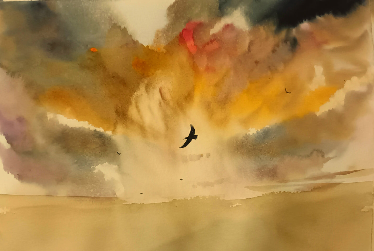 Bird in Flight (Displayed in Lucan Gallery)