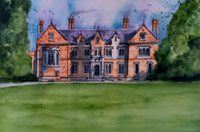 Load image into Gallery viewer, Original Watercolour Painting of Wells House, Ballyedmond, Gorey, County Wexford, by Cathal O&#39;Briain