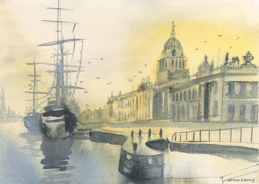 Custom House, Dublin (Fine Art Print) Unframed