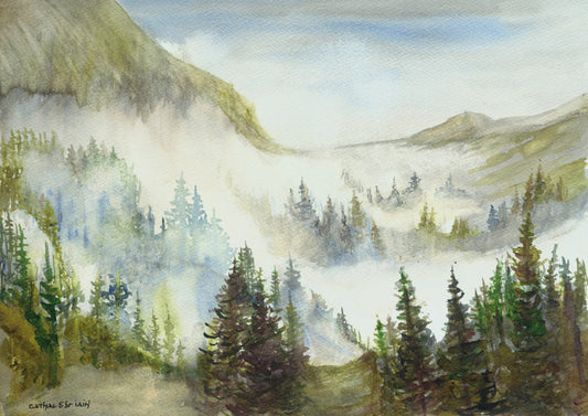 Glendalough, Wicklow (Fine Art Print) Unframed