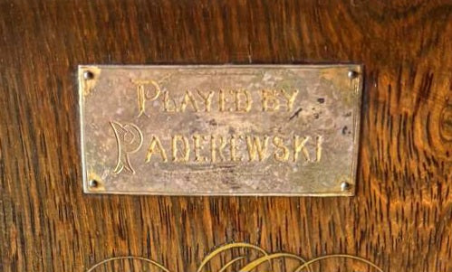 Historical Érard (Paderewski/John McCormack)