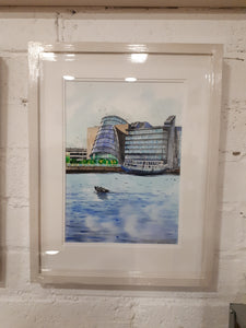 The Convention Centre 1, Dublin (A3 Framed Fine Art Print)