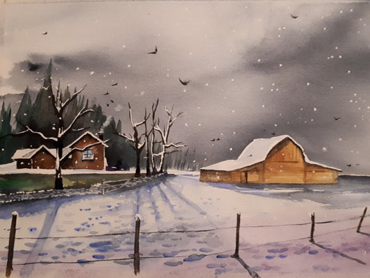 Winter Scene (SOLD)